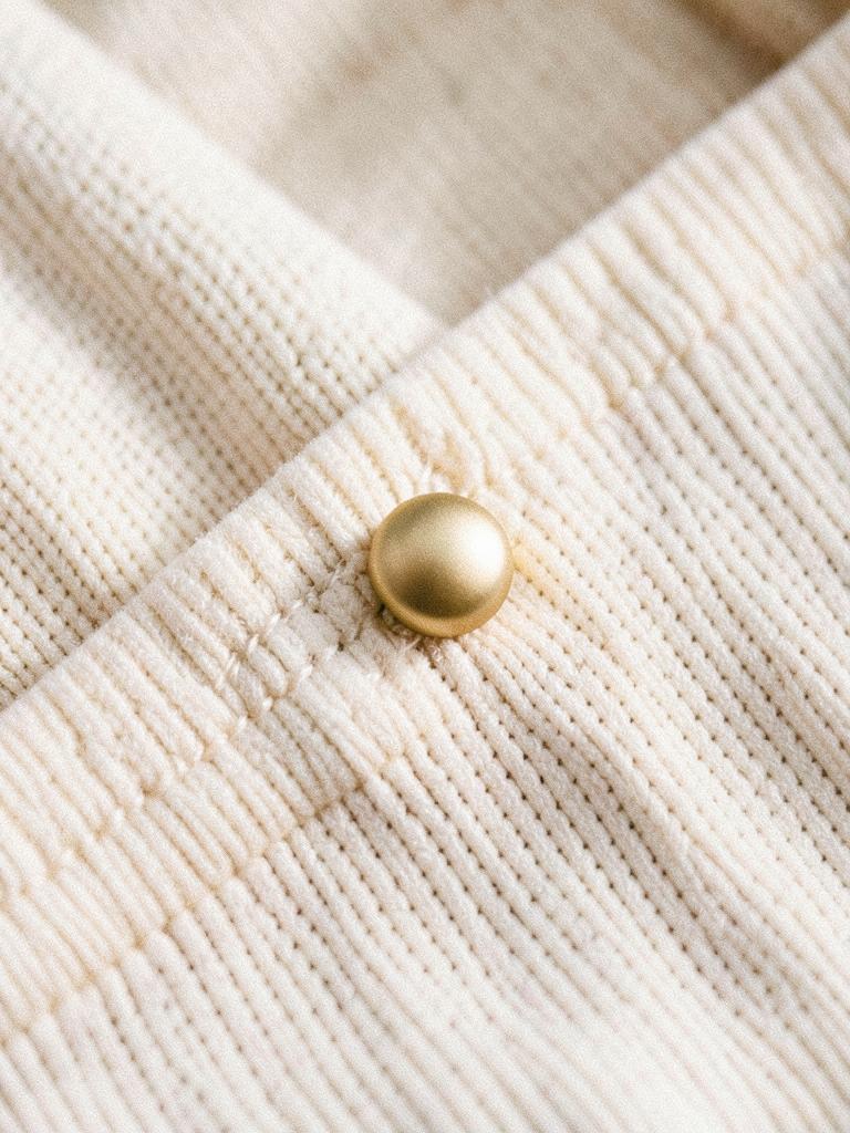 Alpaca-blend performance knit detail with matte-gold hardware